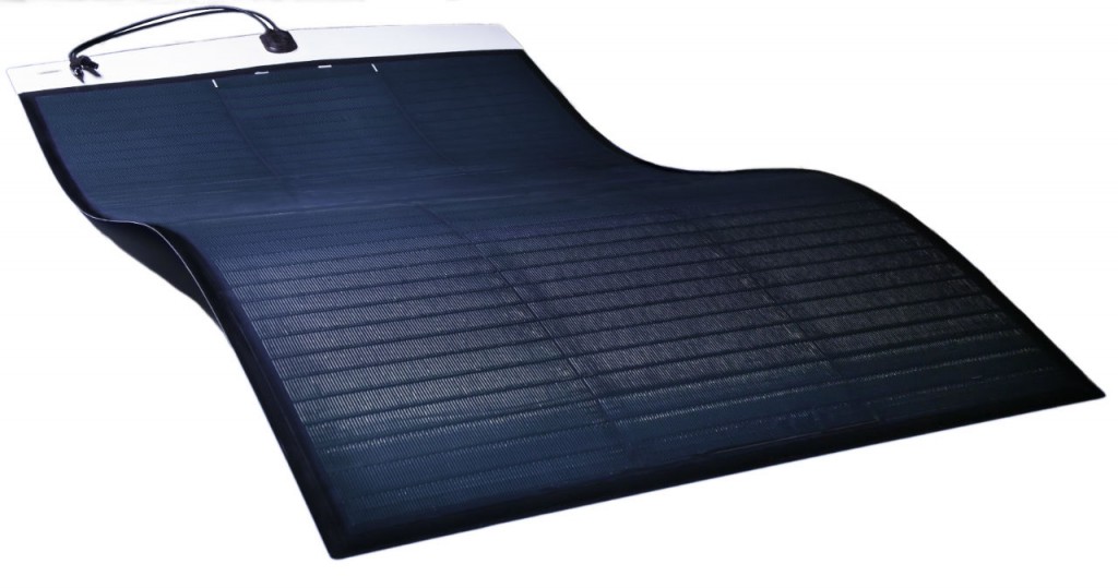 MiaSolé FLEX-02 modules ideal for geo-membrane solar landfill covers