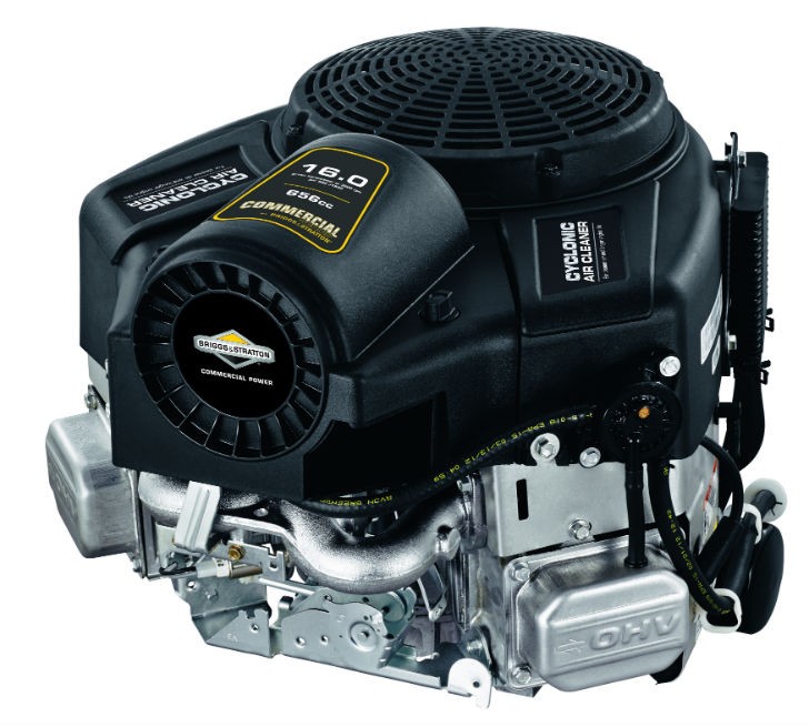 Commercial Series  V-Twin engine 656cc model with 16.0 gross horsepower.