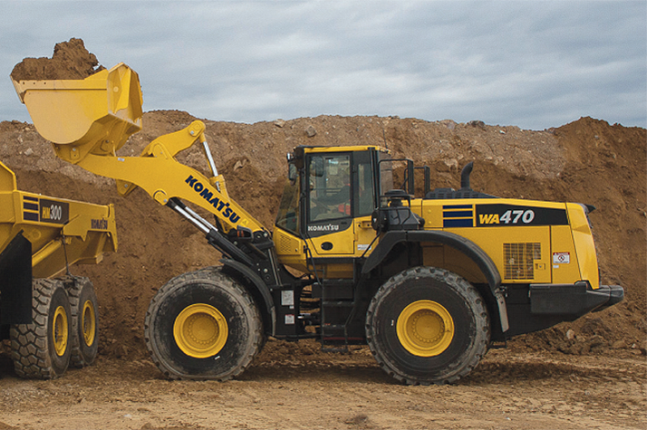 Komatsu - WA470-8 Wheel Loaders