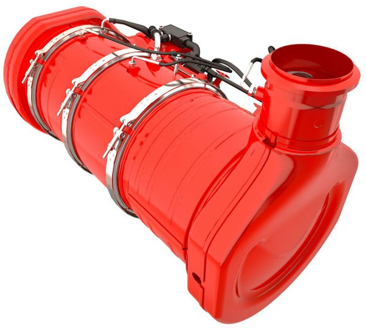 Single Module aftertreatment system. Single Module aftertreatment system.