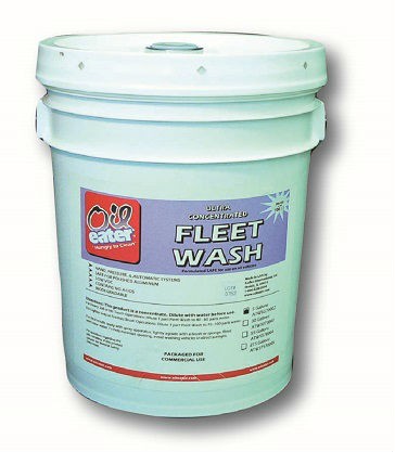 Oil Eater Fleet Wash enivonmentally safe way to clean trucks and equipment