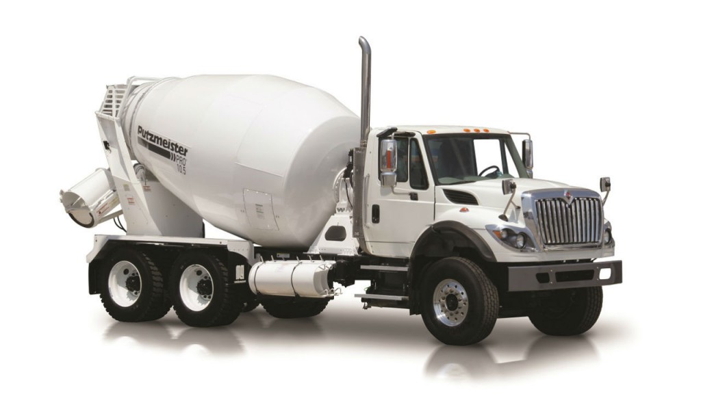 Putzmeister has redesigned its Pro Series Concrete Transit Mixers for reduced weight, increased ease-of-maintenance, and increased parts commonality. 