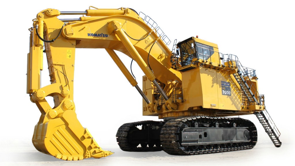 Komatsu to introduce the >200-ton-class PC7000 mining shovel at Bauma