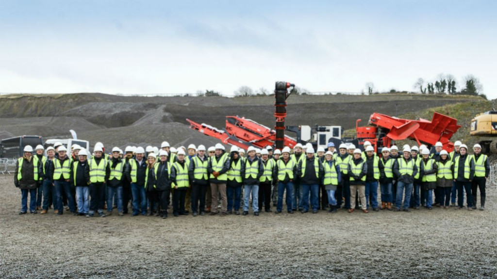 Sandvik's annual Global Distributor Conference demonstrates latest advances in mobile crushers and screens