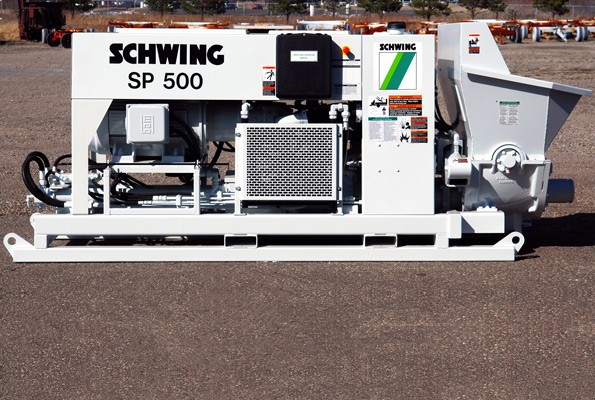 Schwing America, Inc. - SP 500 Sationary Concrete Pumps