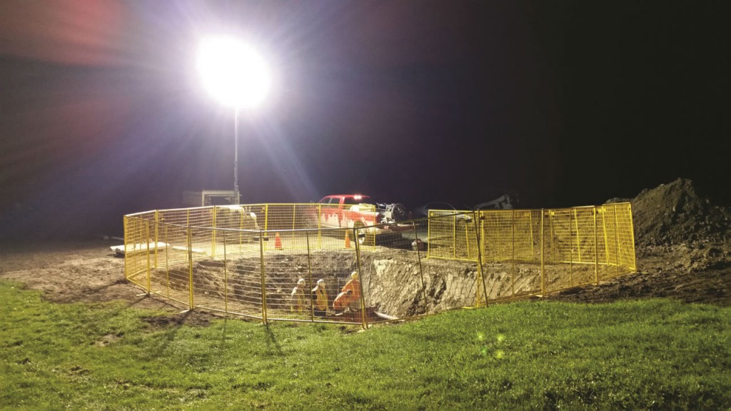 The Ontario municipality recently installed three specialized manholes into one of its longest and oldest sewers. The Ontario municipality recently installed three specialized manholes into one of its longest and oldest sewers.