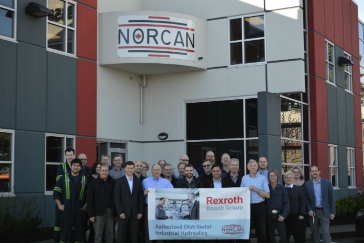 Norcan Fluid Power is Rexroth’s Authorized Distributor for Industrial and Mobile hydraulics in Western Canada beginning March 1st, 2016.