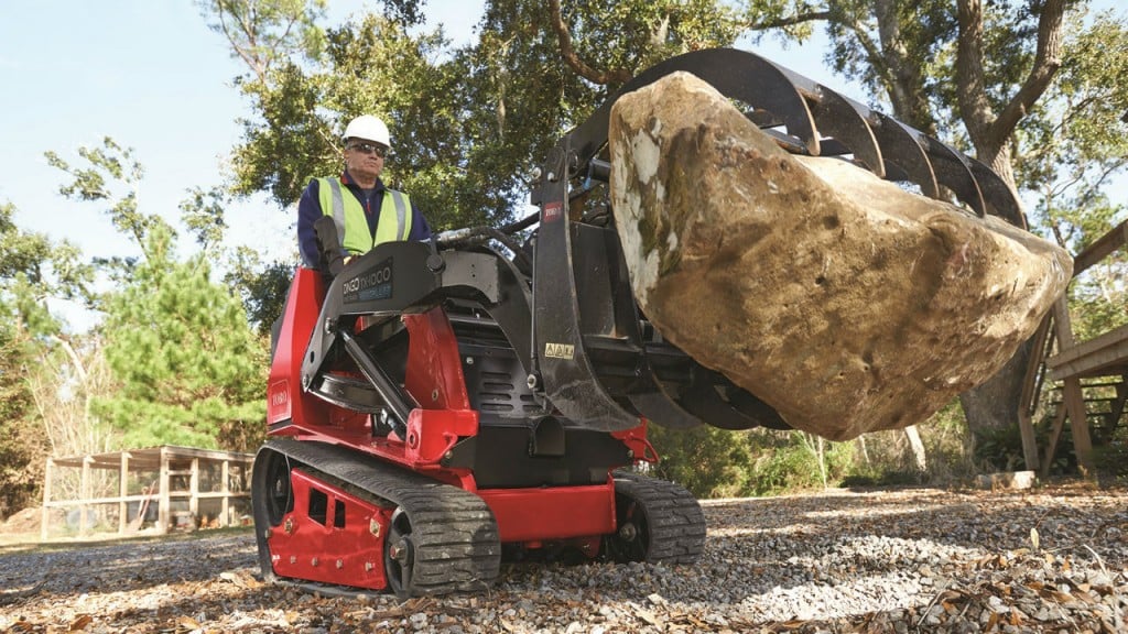 Toro Dingo TX 1000 compact utility loader.