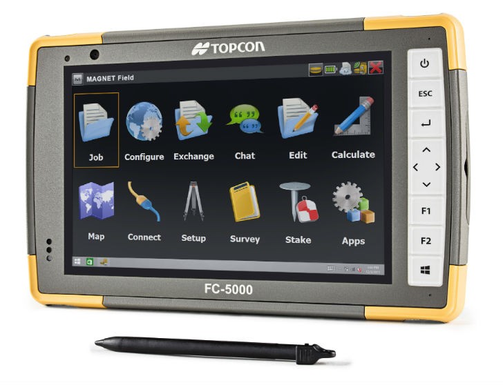 Topcon FC-5000 data controller.
