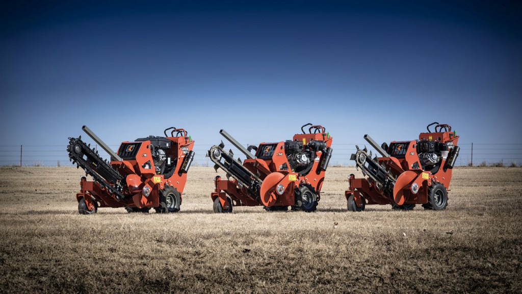 Ditch Witch will display a variety of equipment including the new line of walk-behind trenchers  at bauma 2016.