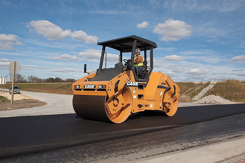 CASE Construction Equipment - DV210 Tandem Asphalt Rollers