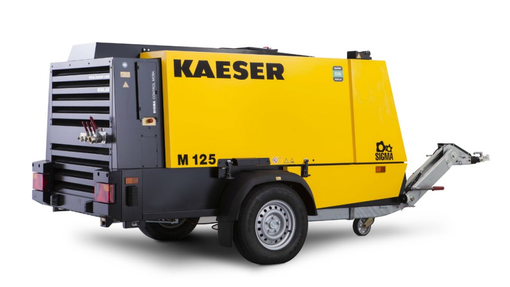 Kaeser M125 portable compressor is a flexible powerhouse 
