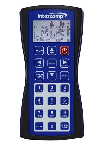 The HH400 RFX Indicator is an ideal wireless remote display for viewing and controlling scales from up to 300’ (90m), line of sight. 