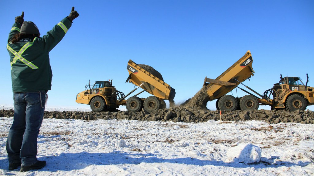 The Inuvik Tuktoyaktuk Highway is a collaborative project of the Government of Canada, the Government of the Northwest Territories, the Hamlet of Tuktoyaktuk, and the Town of Inuvik.