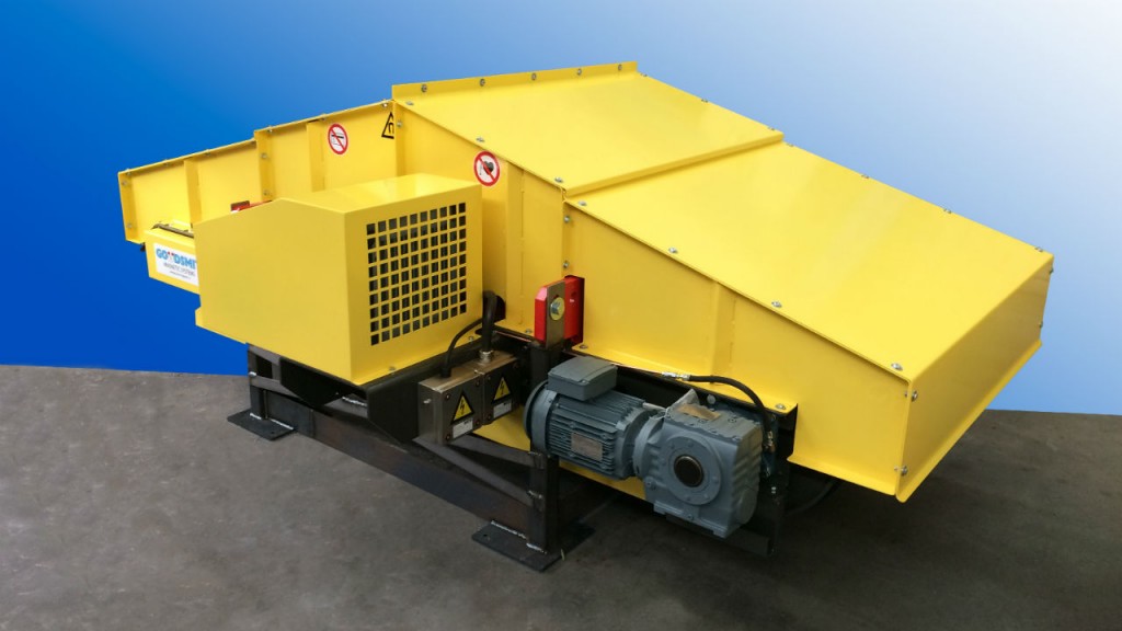 ATEX 22 certified overbelt magnets remove iron particles from recycling, bulk-handling or biomass material flows such as wood, household waste, RDF (refuse-derived fuel) as well as coal or cement. 