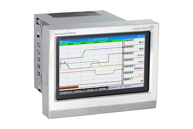 Endress+Hauser - Memograph M RSG45 Data Managers Endress+Hauser - Memograph M RSG45 Data Managers