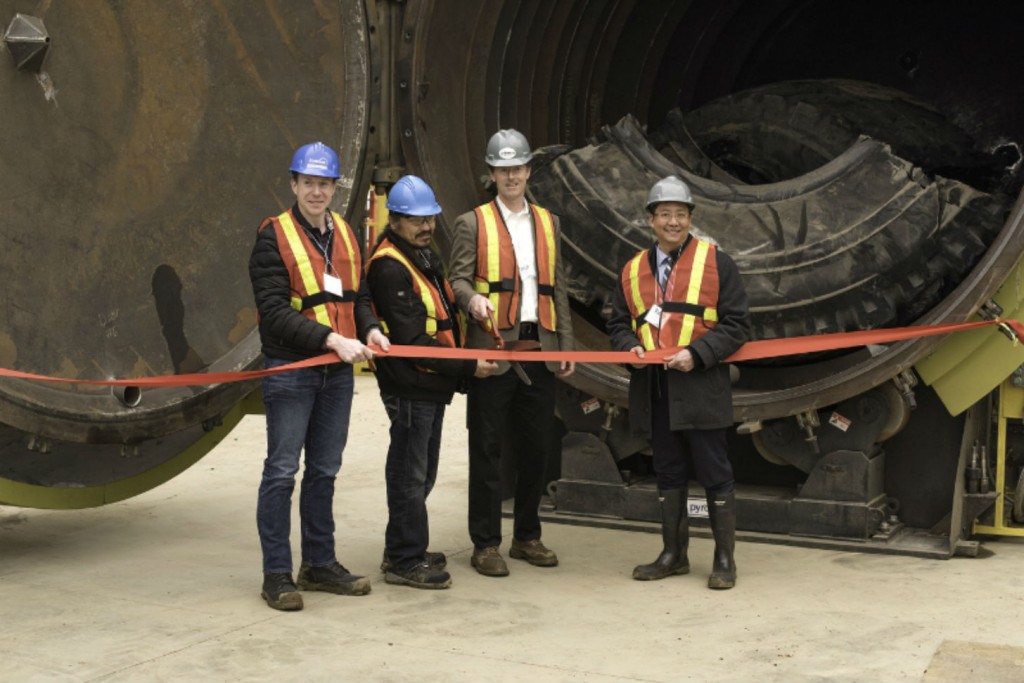 Titan Tire Reclamation facility in Fort McMurray takes on scrap mining tires