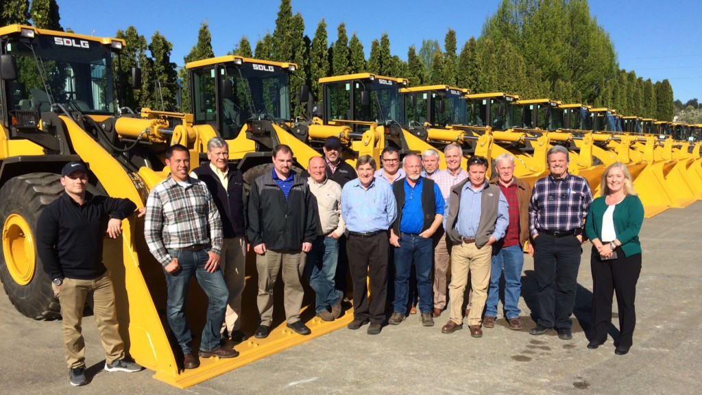 PacWest will sell SDLG wheel loaders and will become a new distribution center on the West Coast.