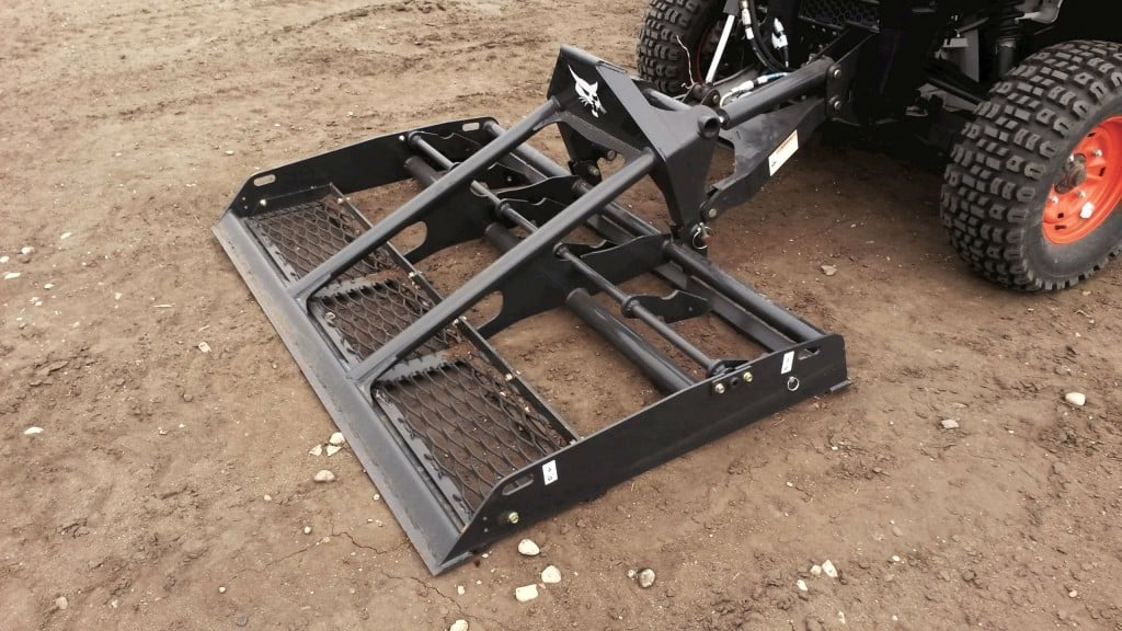 The new 62-inch landplane attachment is available for 2015 Model Year (MY) 3650 utility vehicles.