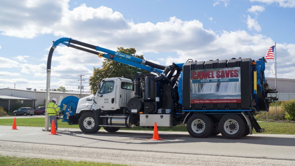 Camel 1200 sewer cleaner. Camel 1200 sewer cleaner.