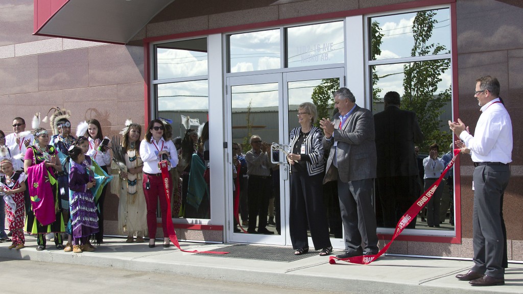 Michels Canada Nisku facility grand opening.