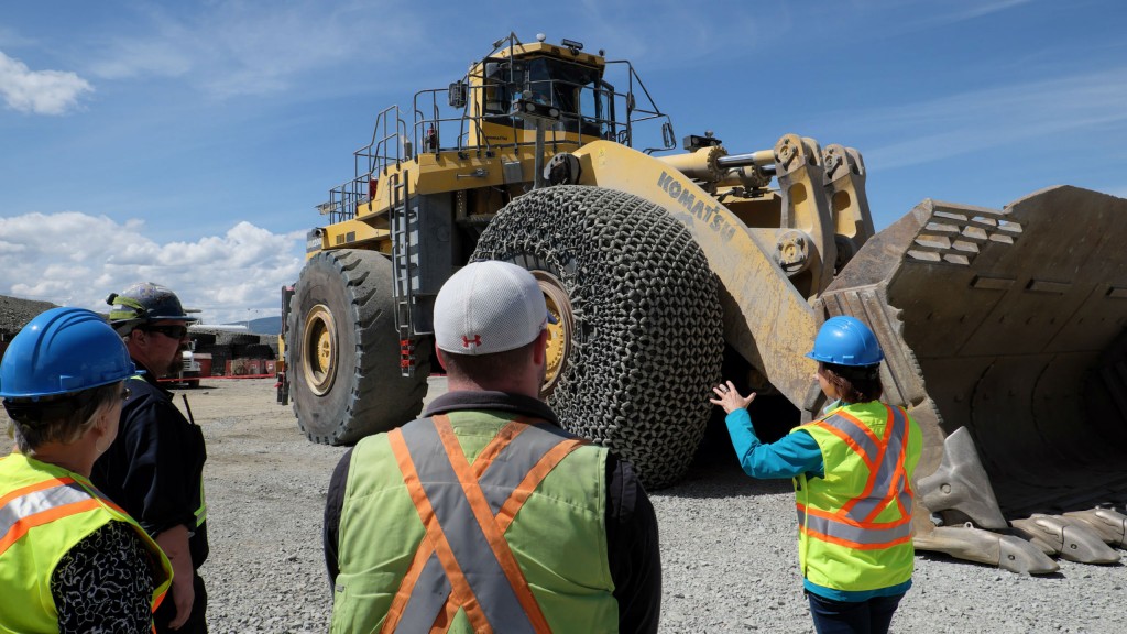 During a tour of Copper Mountain mine, Premier Christy Clark spoke with mine workers and community leaders about the opportunities the mine has created for families in Princeton.