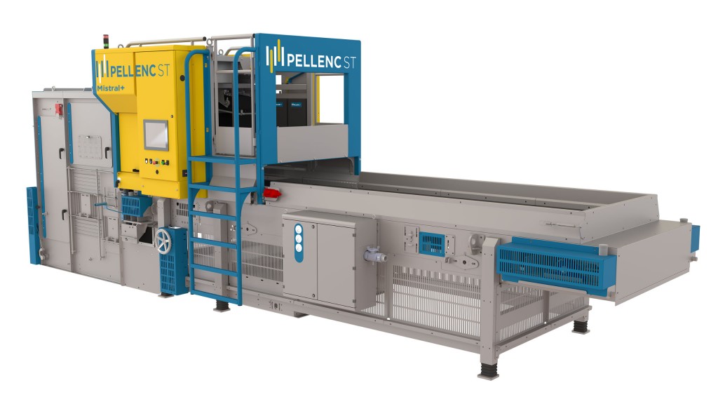 Mistral+ optical sorter latest from Pellenc ST