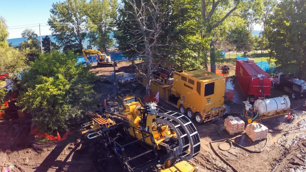 Drilling into a Great Lake