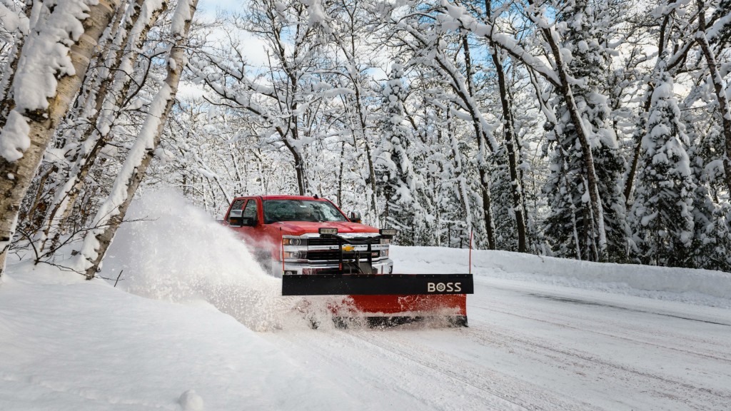 BOSS 9 heavy-duty plow