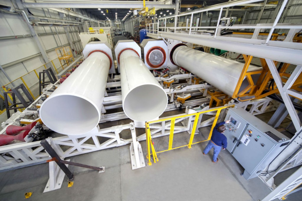 The 17,245-square-foot expansion brings the production of the world’s largest diameters of polyvinyl chloride (PVC) pressure and sewer piping to the Canadian market. 