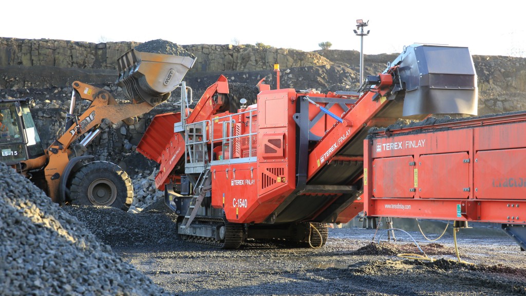 Terex Finlay C-1540 cone crusher is the optimum machine for medium sized producers and contract crushing operators. 