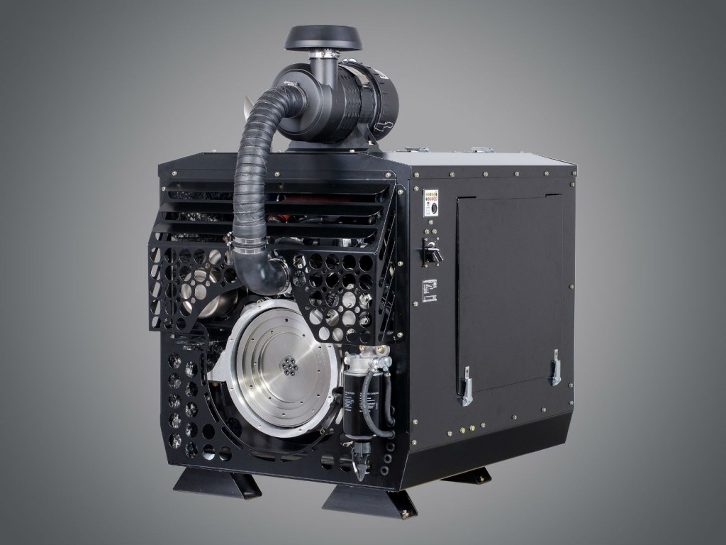 Quiet, efficient and powerful: the industrial diesel engine Hatz 4H50TIC Silent Pack.