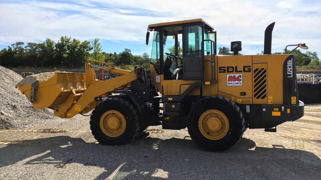 SDLG LG938L wheel loader .