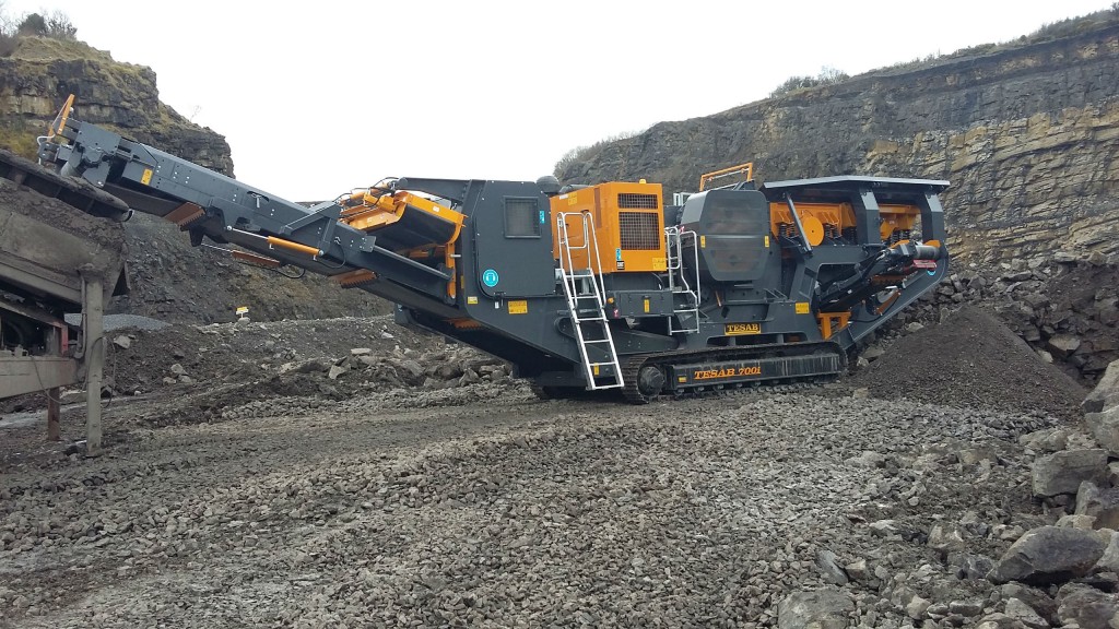 Tesab launches 700i jaw crusher