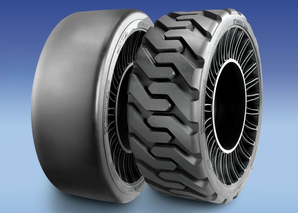 MICHELIN X TWEEL SSL Hard Surface and MICHELIN X TWEEL SSL All Terrain.

