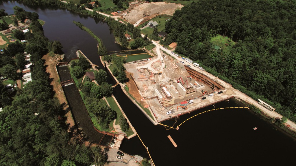 Replacing an historic dam
