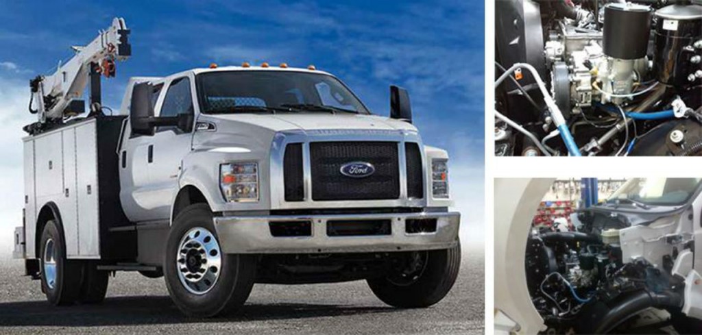 The UNDERHOOD is an ideal fit for the Ford F650 & F750 it improves fuel economy, helps stay under GVWR with a weight reduction and provides the continuous air power needed.