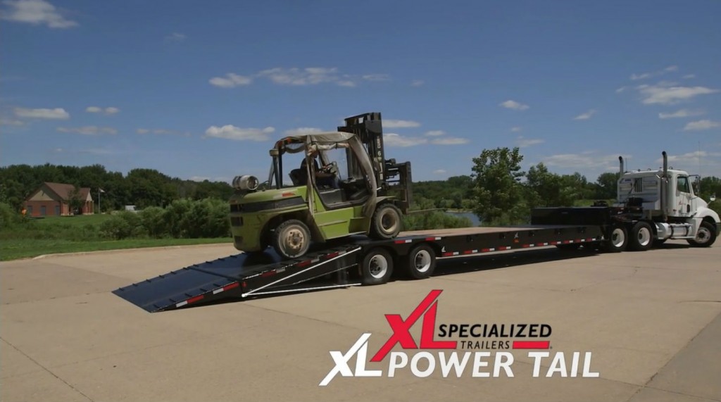 XL Specialized Trailers introduces Power Tail Trailer 