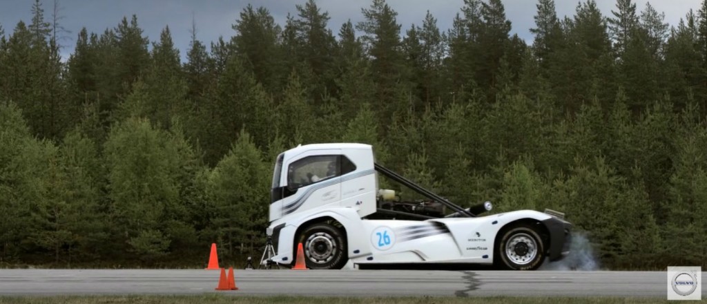 Watch this: Volvo Trucks' "The Iron Knight" sets new landspeed record to become the world's fastest truck