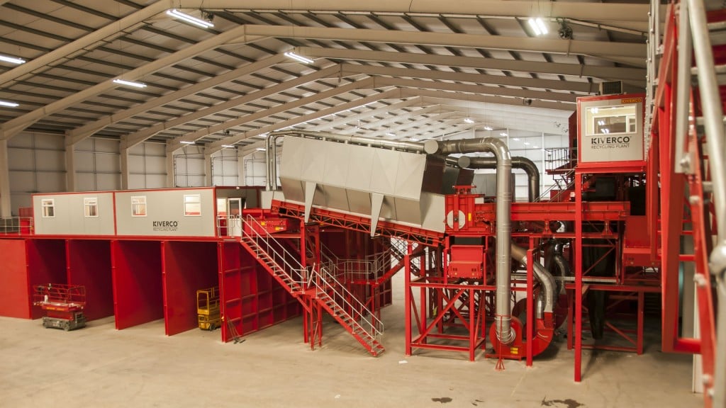 The plant has been designed to process up to 100,000 tonnes of mixed waste per annum, with the option to recover key products for recycling and to process the residual waste into an RDF product.
