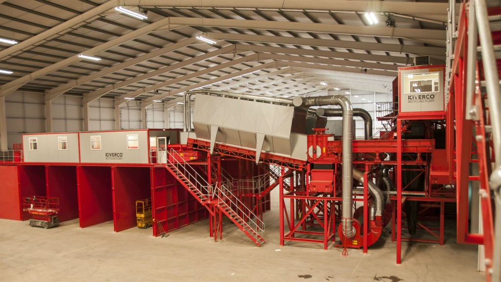 The plant has been designed to process up to 100,000 tonnes of mixed waste per annum, with the option to recover key products for recycling and to process the residual waste into an RDF product.