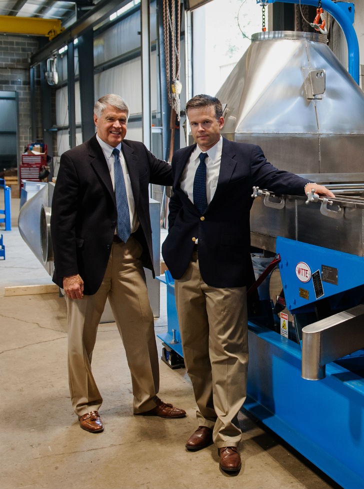 Richard Witte, Chairman (left) and President Tyson Witte (right)