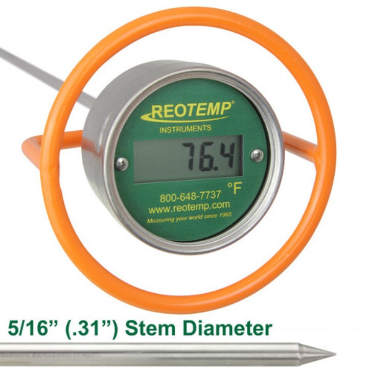  Reotemp Instruments introduces new heavy-duty digital thermometers for composting