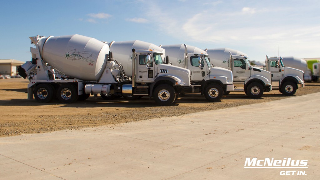 McNeilus supports the NRMCA’s National Mixer Driver Championship with four McNeilus Standard Mixers and one Oshkosh Front Discharge mixer. 