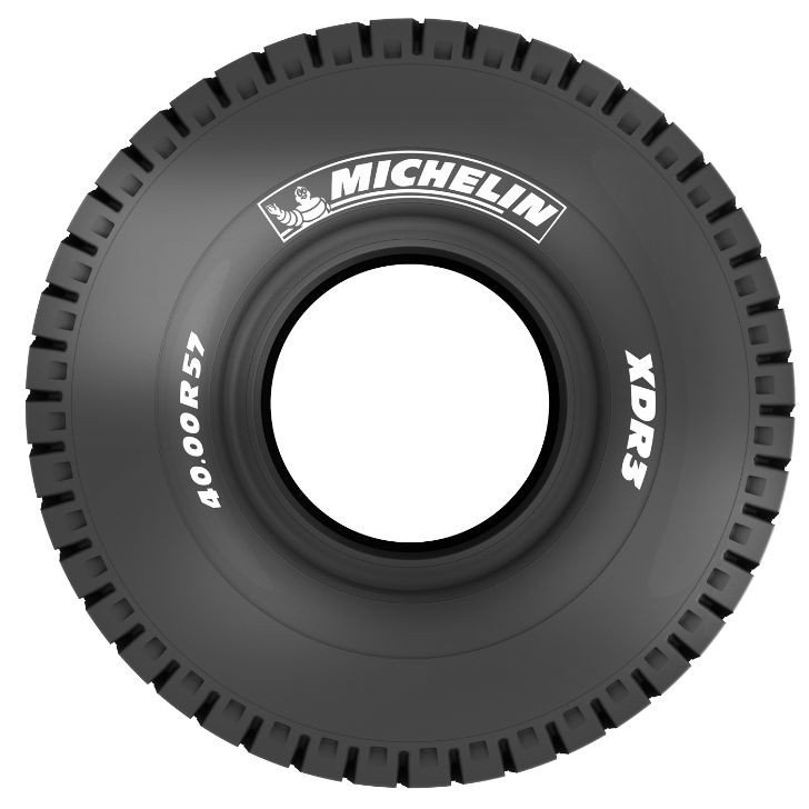 The MICHELIN XDR3 MB4 surface mine-haul tire provides increased tire life and operator safety amid challenging mining conditions.