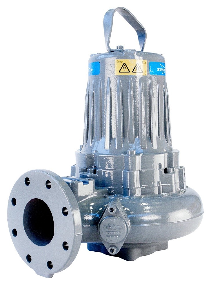 The Flygt 3000 series is a submersible centrifugal pump which covers flow capacities ranging from 0 to 3000 l/s and discharge heads from 5 to 130 m.