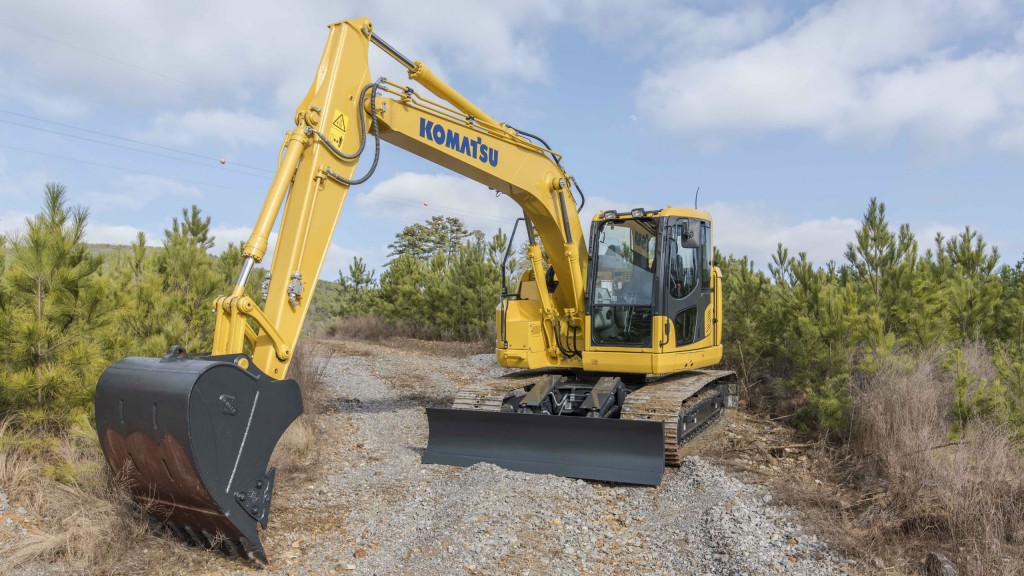 PC138USLC-11 hydraulic excavator.