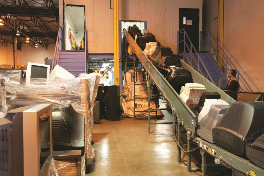When EOLE is dropped off at an EPRA depot, it is transported to an audited
and approved recycler for processing to ensure that it is recycled in a safe, secure
and environmentally sound manner – and that it is not illegally exported.