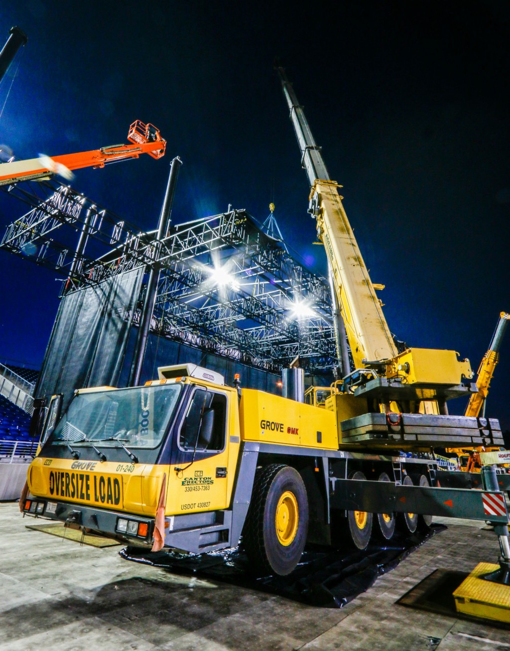 The GMK5240 became the star of the show at the 2016 Pro Football Hall of Fame Enshrinement Festival in Canton, Ohio