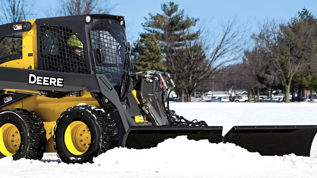 John Deere Snow Utility V-Blades comes in three new models BV6, BV8 and BV9.